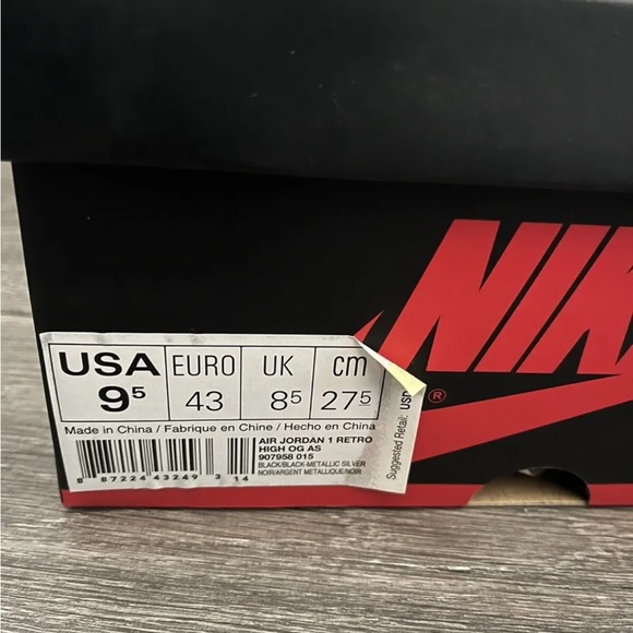 Air Jordan Retro 1 High OG All Star-Chameleon size 9.5 2017 - Picture 7 of 7